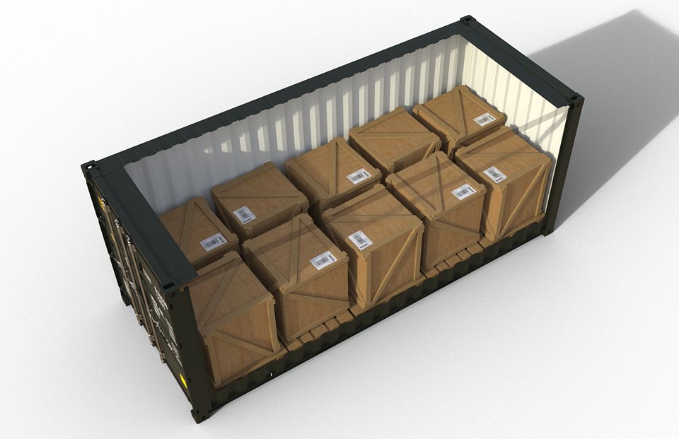 40 Ft Container Pallet Capacity